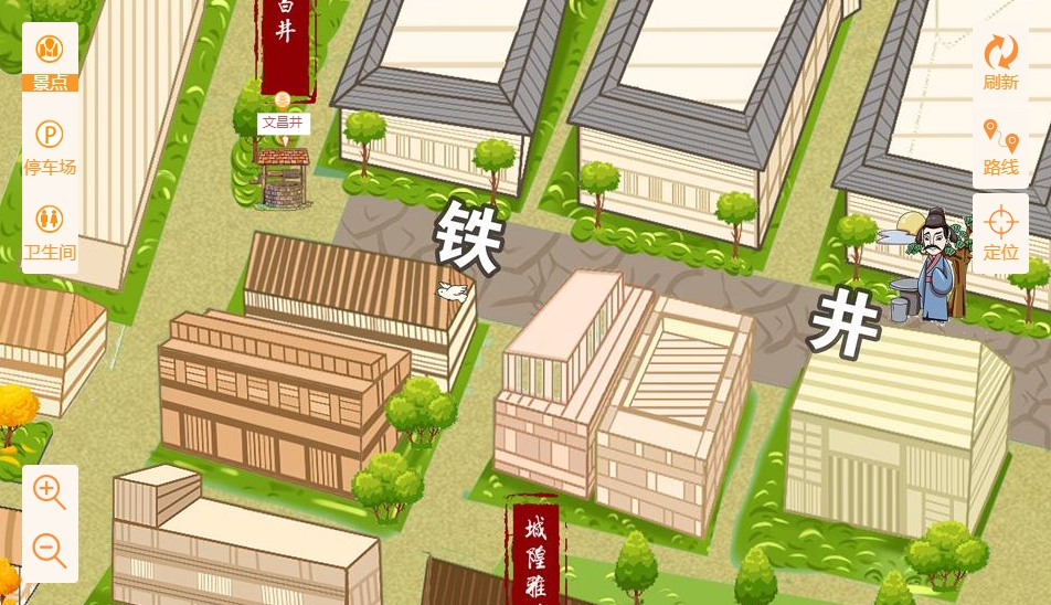 白银智慧景区：手绘地图与语音导览的完美融合